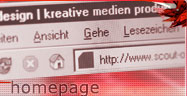 Homepage gestaltung