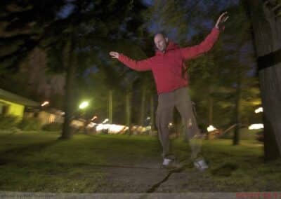 Slackline in Arco