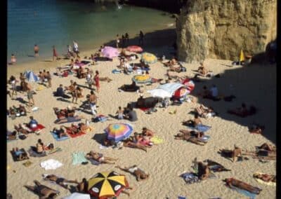 Beach bei der Algarven