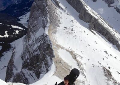 Schiberg Nord-Süd Alpin Überquerung