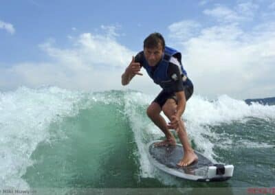 Wakesurf Session mit Radical