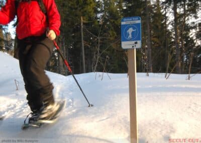 Schneeschuhwanderung Dokumentation