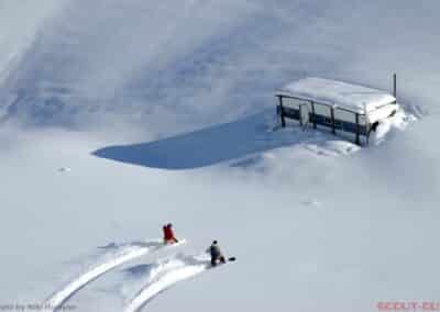 Freeride session im Hoch-Ybrig A3+ Poster